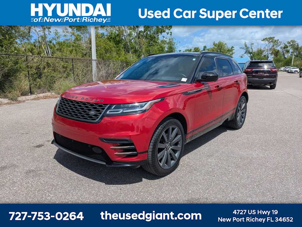 Red 2020 Land Rover Range Rover Velar P250 R-Dynamic S AWD SUV / Crossover All-Wheel Drive 8-Speed Automatic