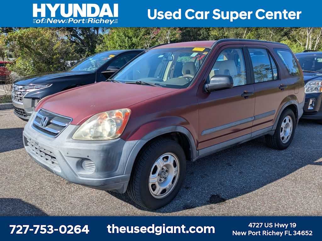 2006 Honda CR-V SUV / Crossover Front-Wheel Drive 5-Speed Automatic