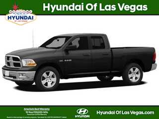 Brilliant Black Pearl 2010 Dodge RAM 1500 ST Quad Cab 4WD Pickup Truck Four-Wheel Drive Automatic