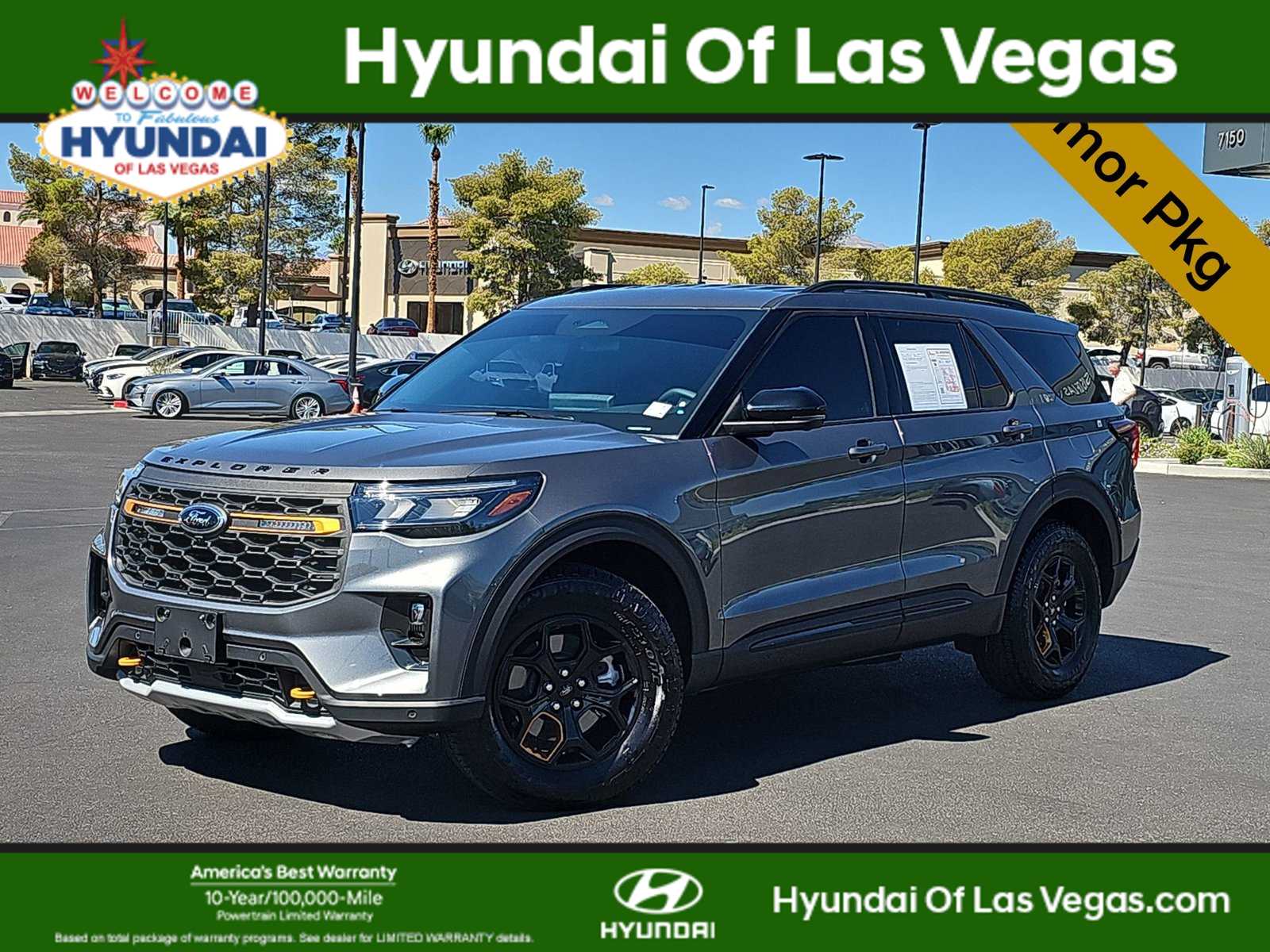 Carbonized Gray Metallic 2026 Ford Explorer SUV / Crossover All-Wheel Drive Automatic