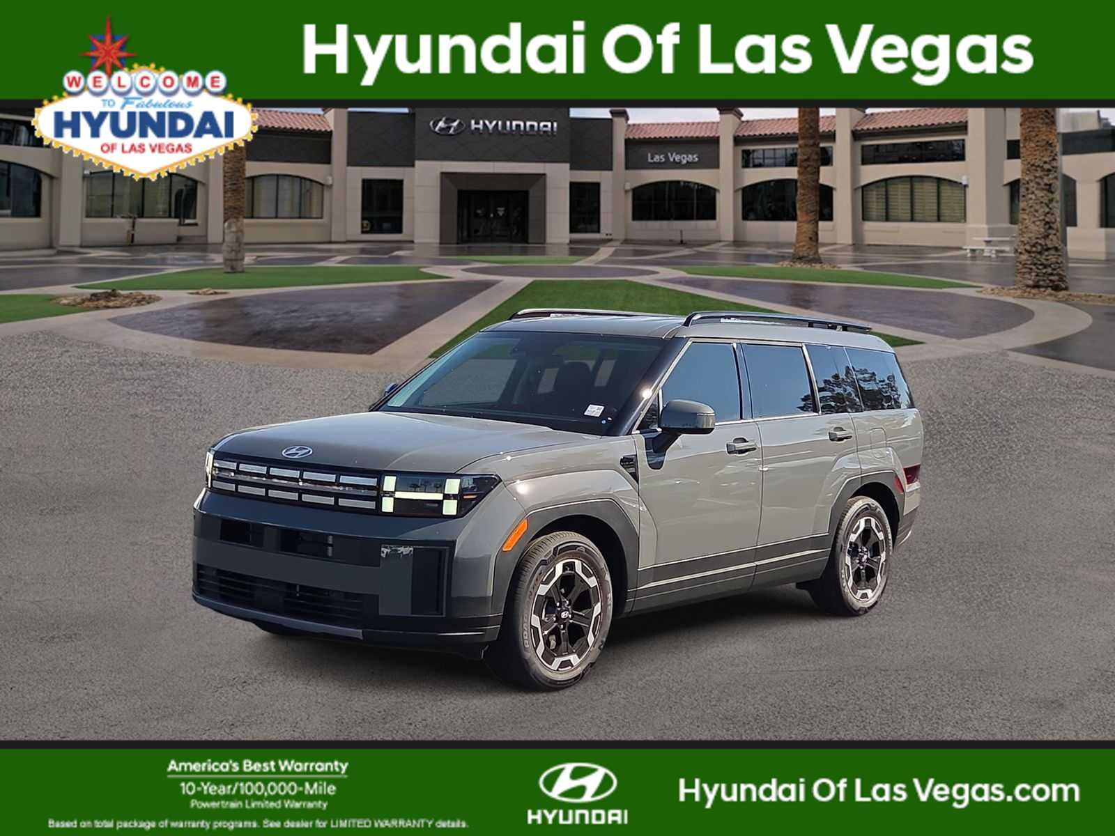 Hampton Gray 2024 Hyundai Santa Fe SUV / Crossover Front-Wheel Drive 8-Speed Automatic