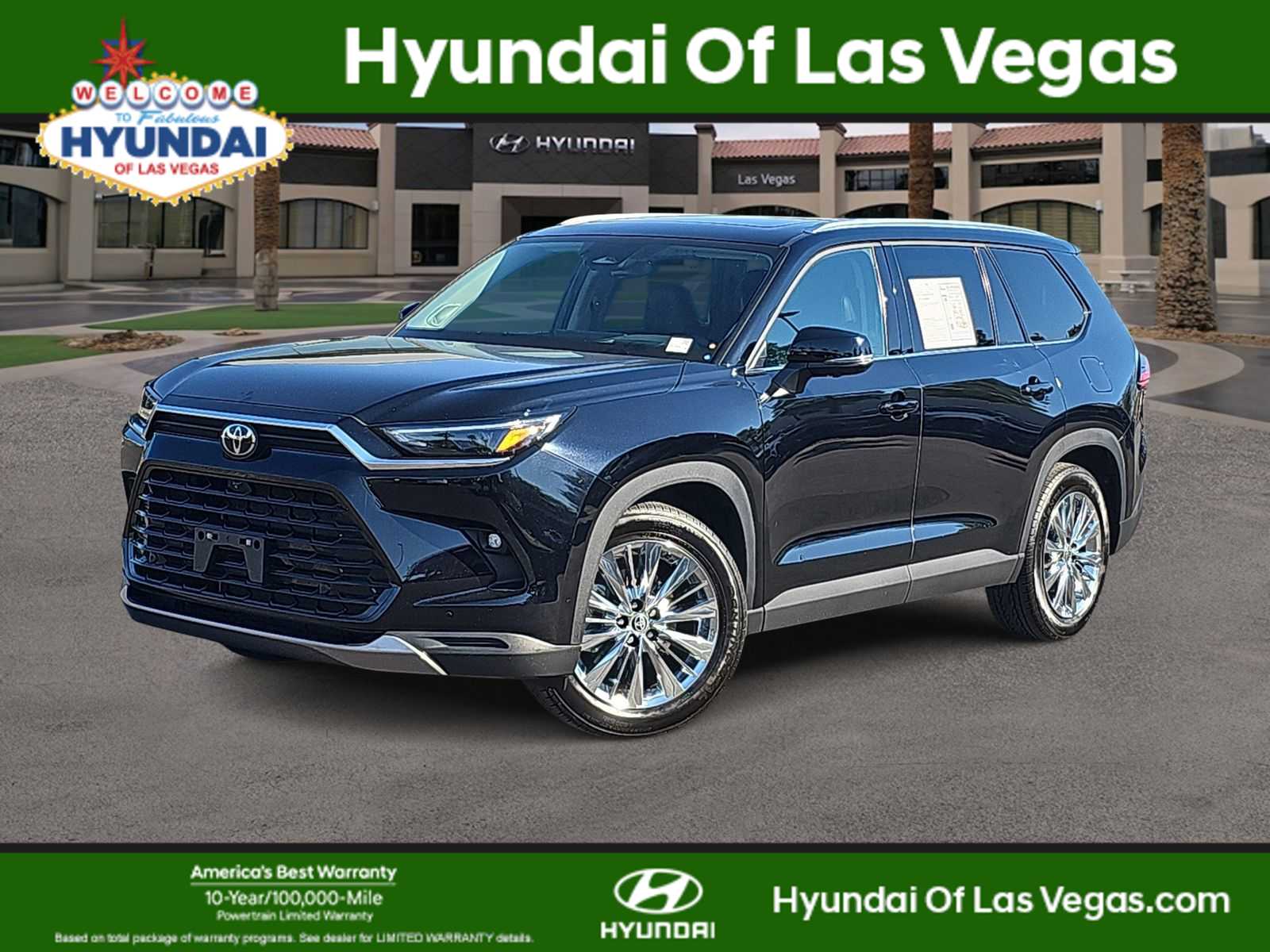 Midnight Black Metallic 2024 Toyota Grand Highlander SUV / Crossover All-Wheel Drive 8-Speed Automatic