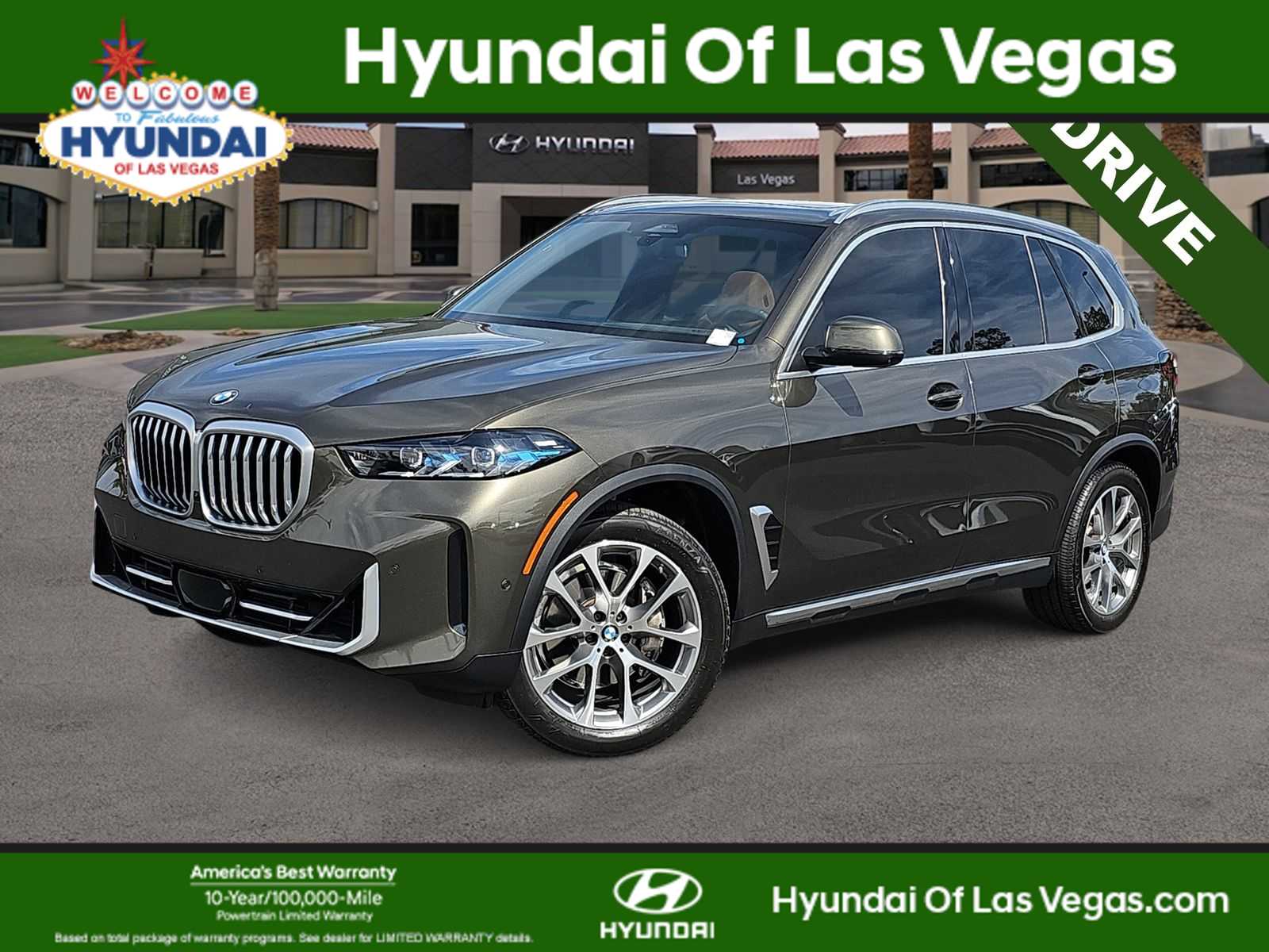 Manhattan Green Metallic 2025 BMW X5 xDrive40i AWD SUV / Crossover All-Wheel Drive 8-Speed Automatic