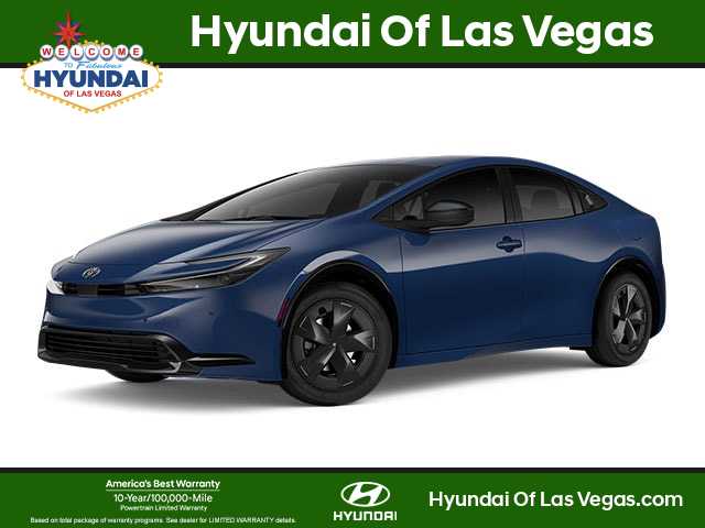 Reservoir Blue 2023 Toyota Prius Hatchback Front-Wheel Drive Continuously Variable Transmission