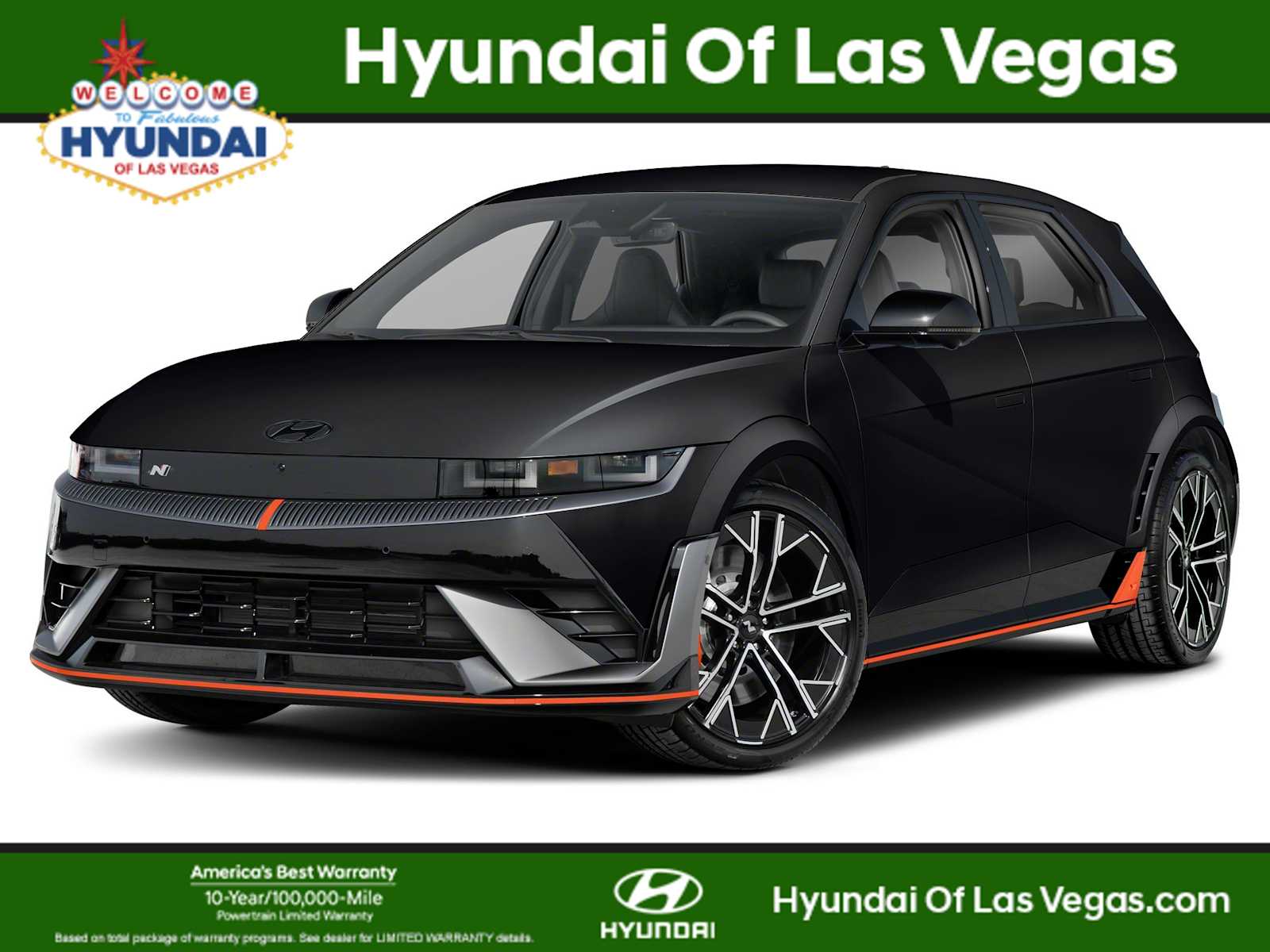 Abyss Black 2025 Hyundai Ioniq 5 N SUV / Crossover All-Wheel Drive 1-Speed Automatic