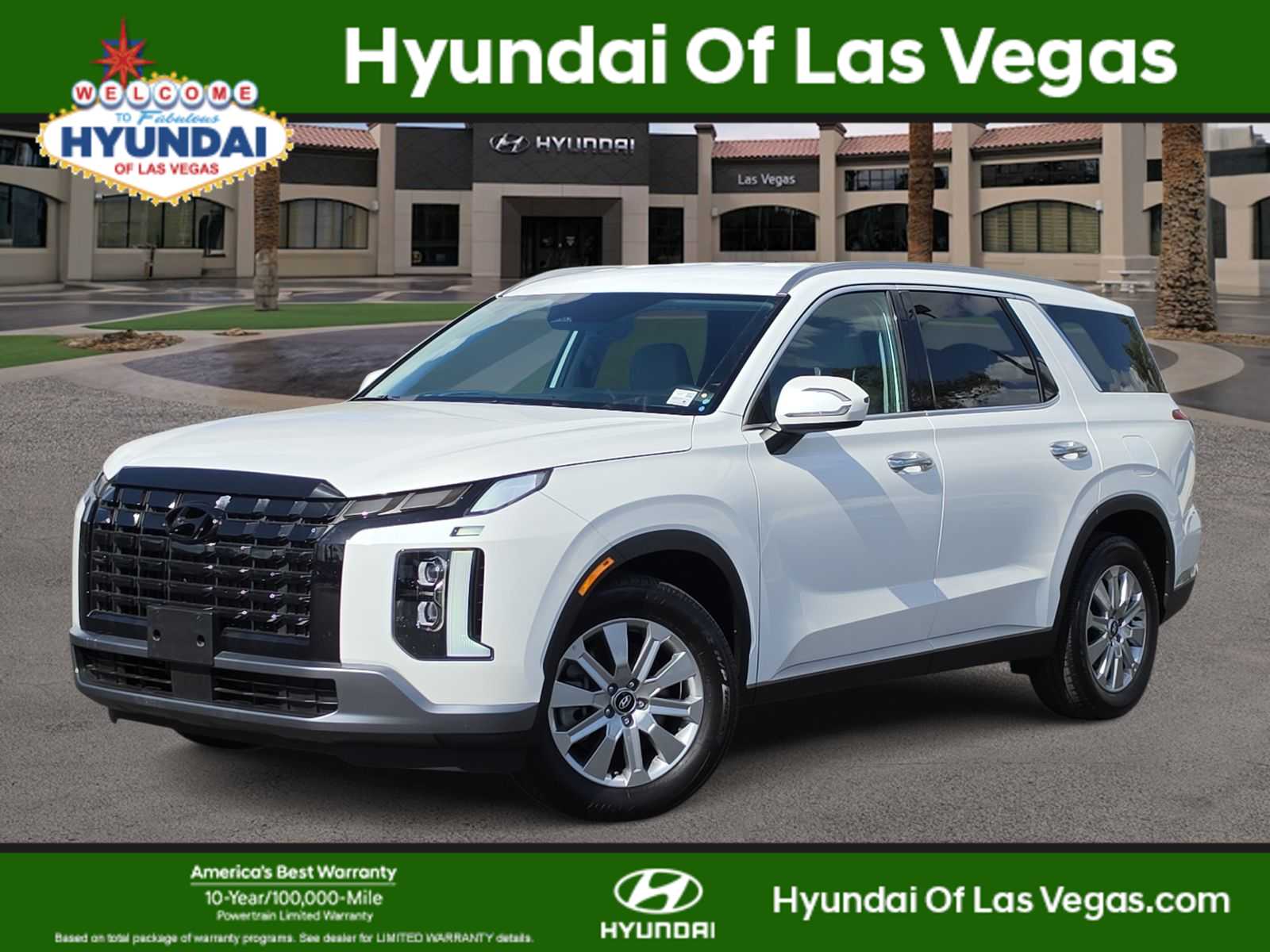 Hyper White 2025 Hyundai Palisade SUV / Crossover All-Wheel Drive 8-Speed Automatic