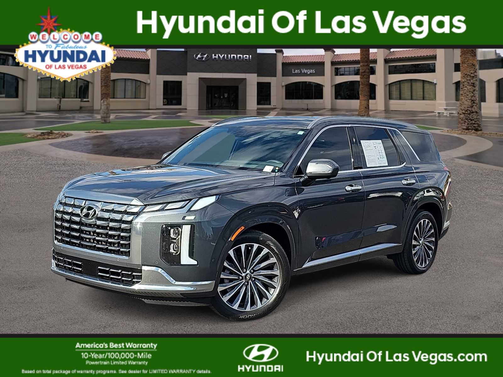 Gray (Steel Graphite) 2025 Hyundai Palisade SUV / Crossover Front-Wheel Drive 8-Speed Automatic