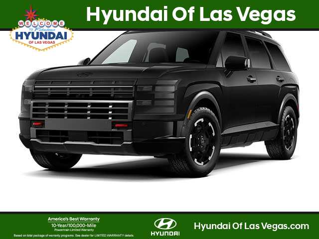 Abyss Black Pearl 2026 Hyundai Palisade SUV / Crossover All-Wheel Drive 8-Speed Automatic