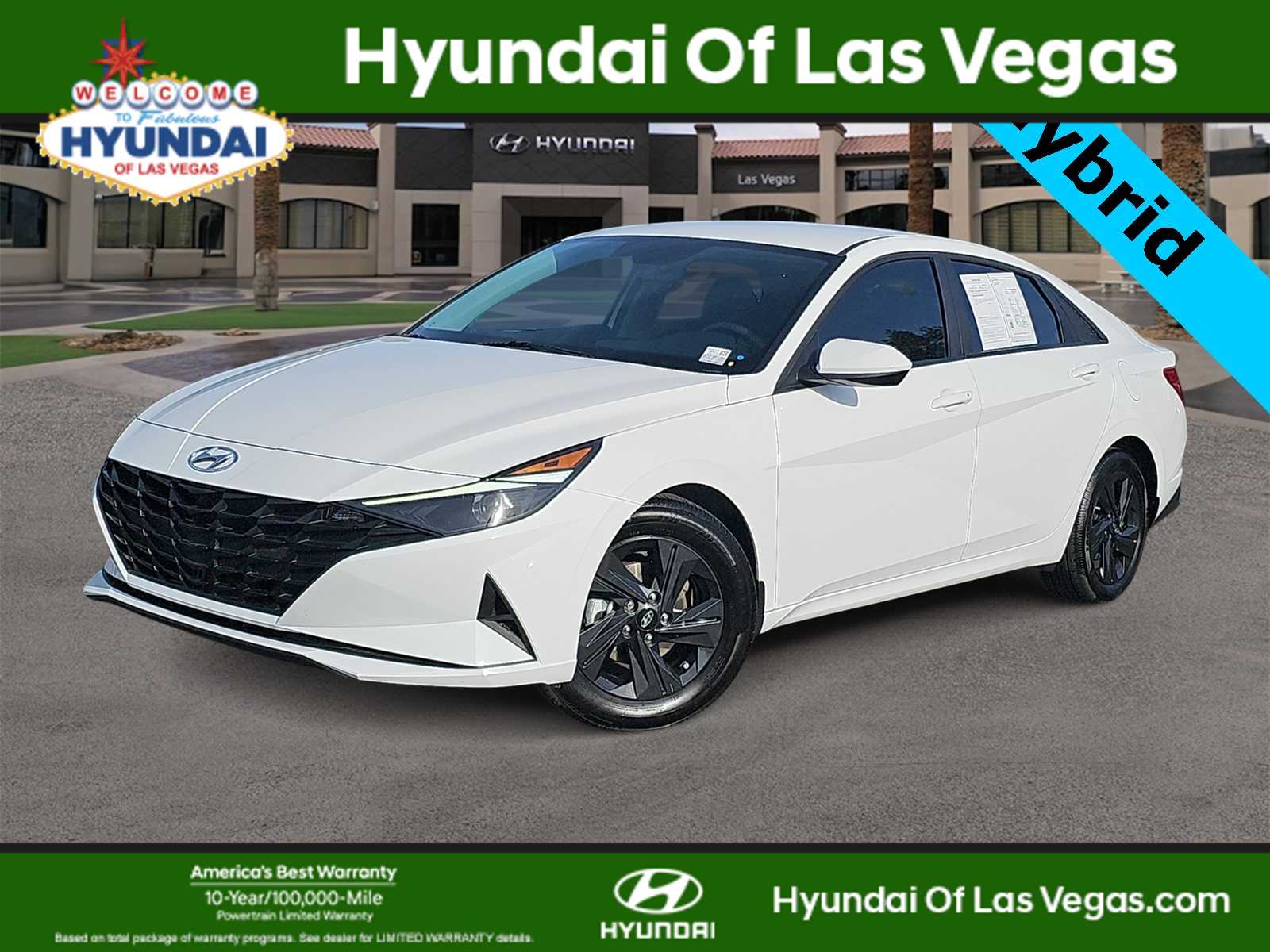 2023 Hyundai Elantra Hybrid Blue FWD