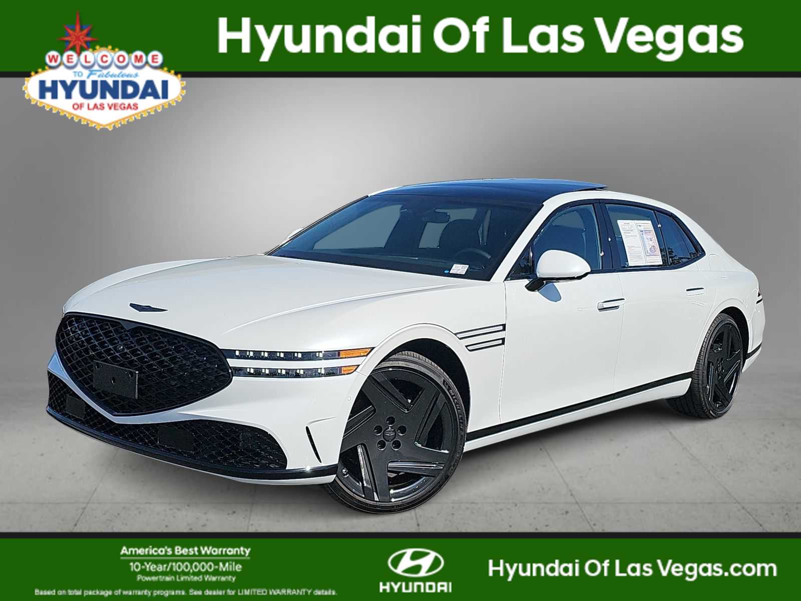 Uyuni White 2026 Genesis G90 Sedan 8-Speed Automatic