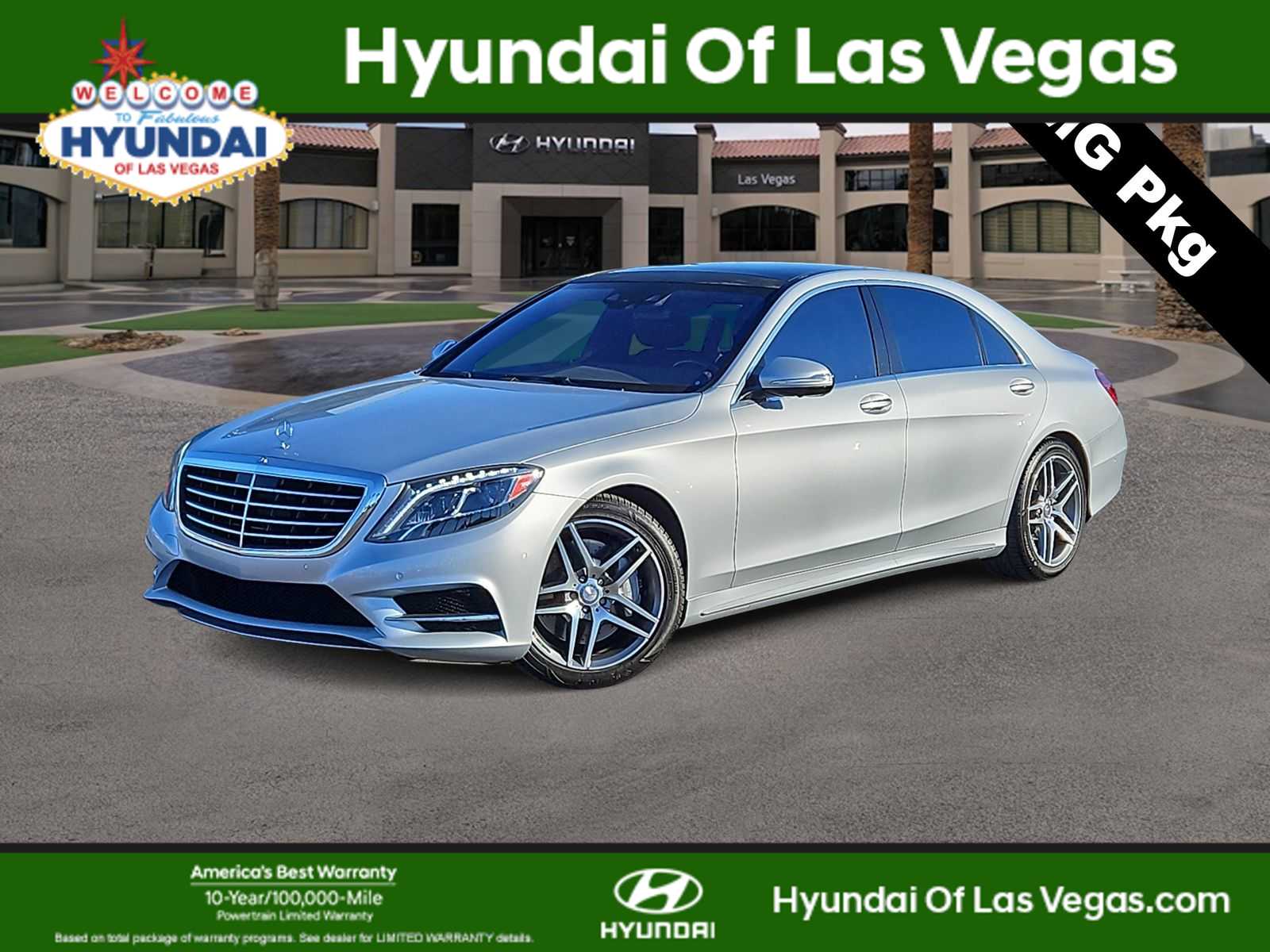 Iridium Silver Metallic 2015 Mercedes-Benz S-Class S 550 Sedan Rear-Wheel Drive 7-Speed Automatic