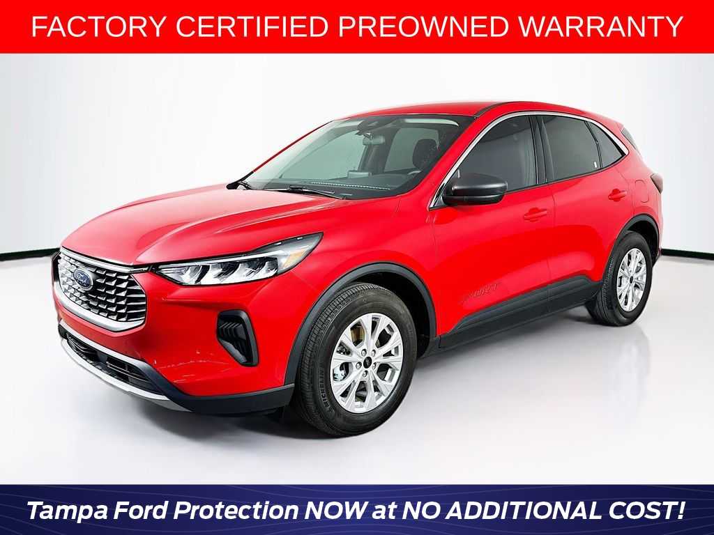 Race Red 2024 Ford Escape SUV / Crossover Front-Wheel Drive 8-Speed Automatic