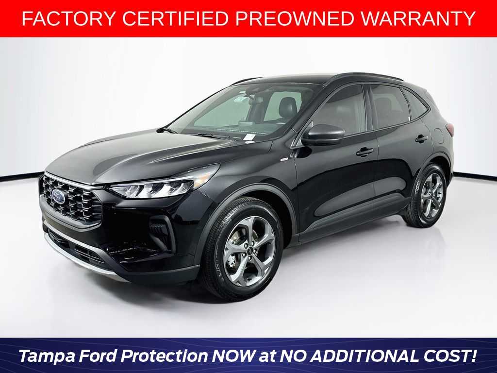 Agate Black Metallic 2025 Ford Escape SUV / Crossover Front-Wheel Drive Automatic