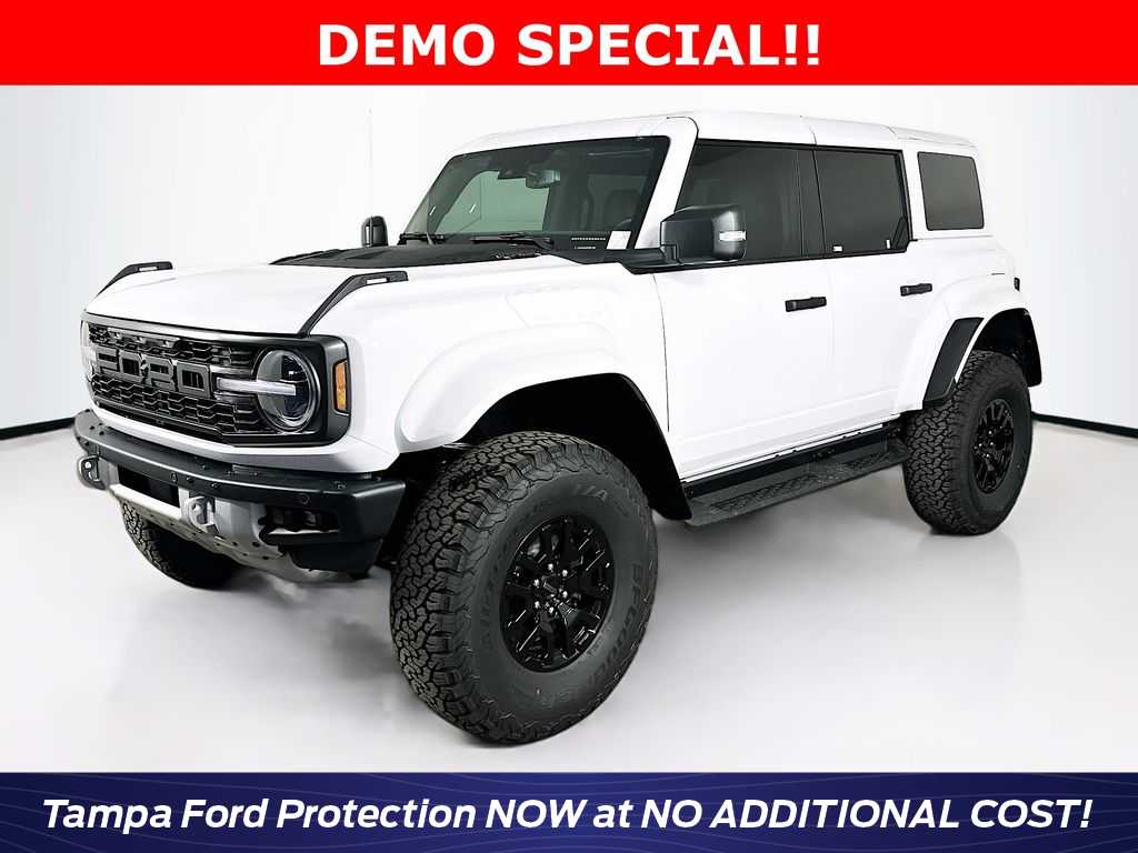 Oxford White 2025 Ford Bronco Raptor 4WD SUV / Crossover Four-Wheel Drive Automatic