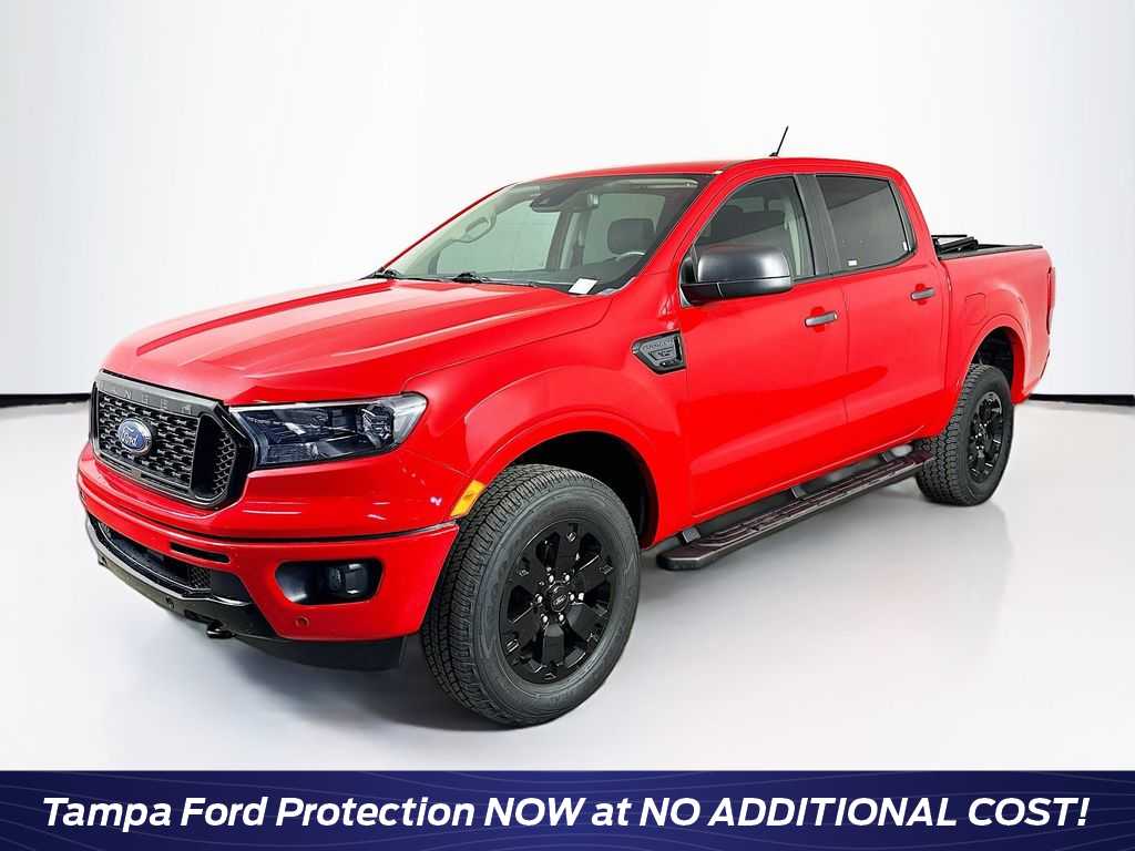 Race Red 2020 Ford Ranger XLT SuperCrew RWD Pickup Truck 4X2 Automatic