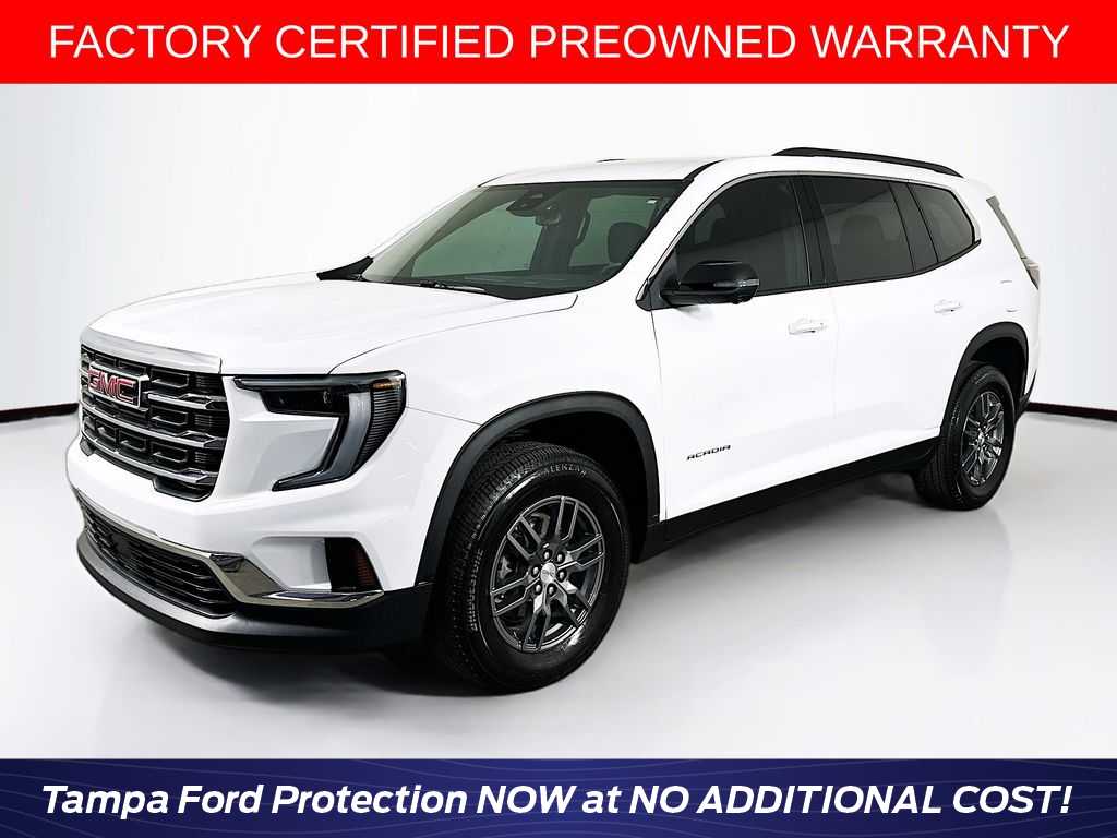 Summit White 2025 GMC Acadia Elevation FWD SUV / Crossover Front-Wheel Drive 8-Speed Automatic