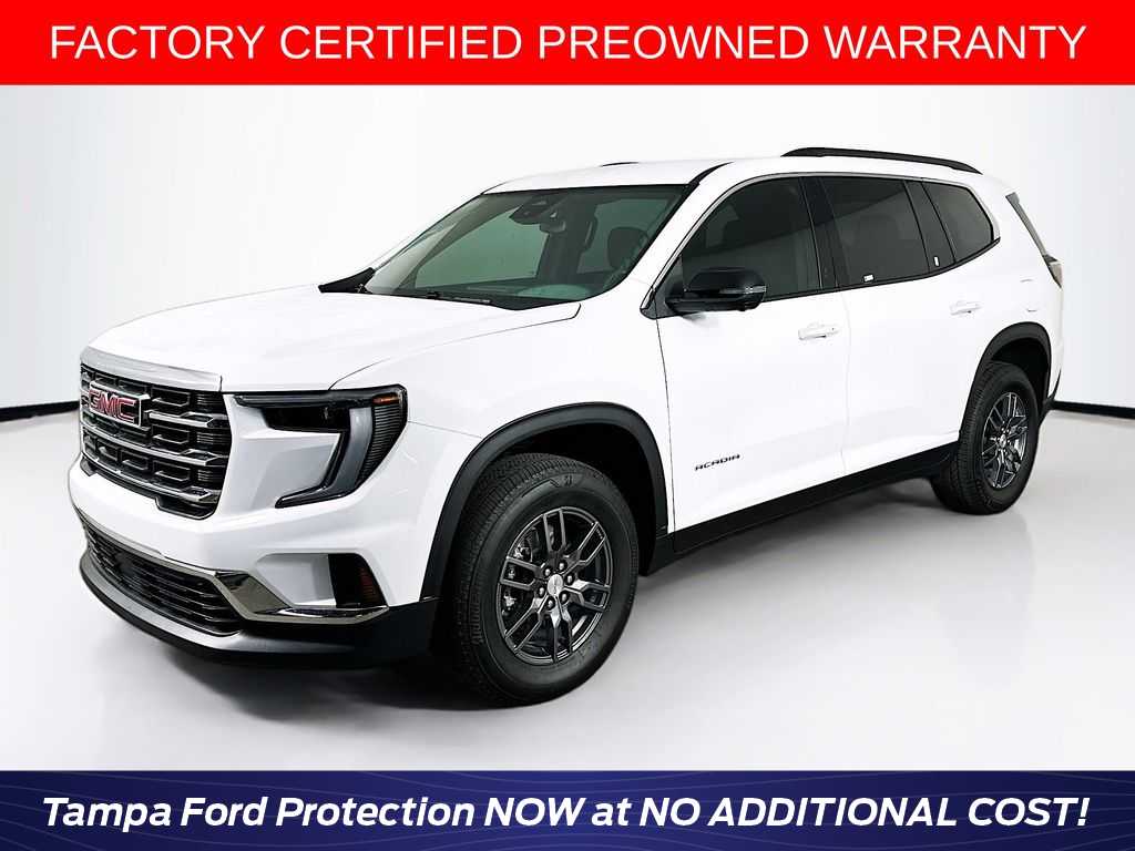 Summit White 2025 GMC Acadia Elevation FWD SUV / Crossover Front-Wheel Drive 8-Speed Automatic