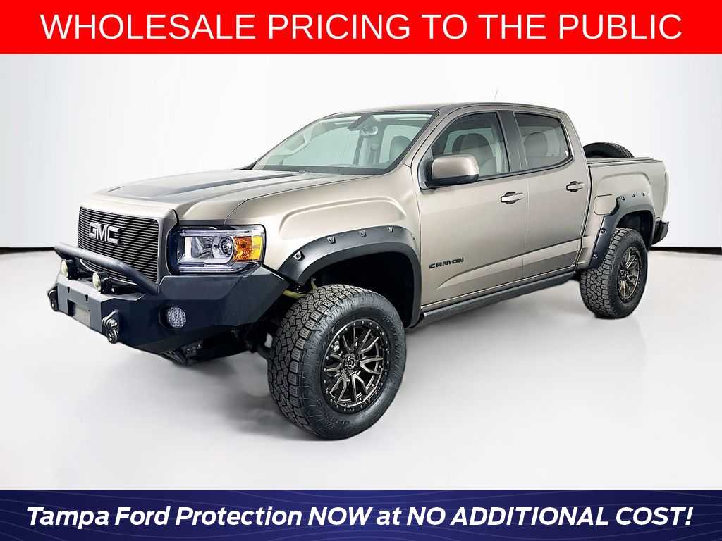 Bronze Alloy Metallic 2016 GMC Canyon SLE Crew Cab Pickup Truck 4X2 6-Speed Automatic