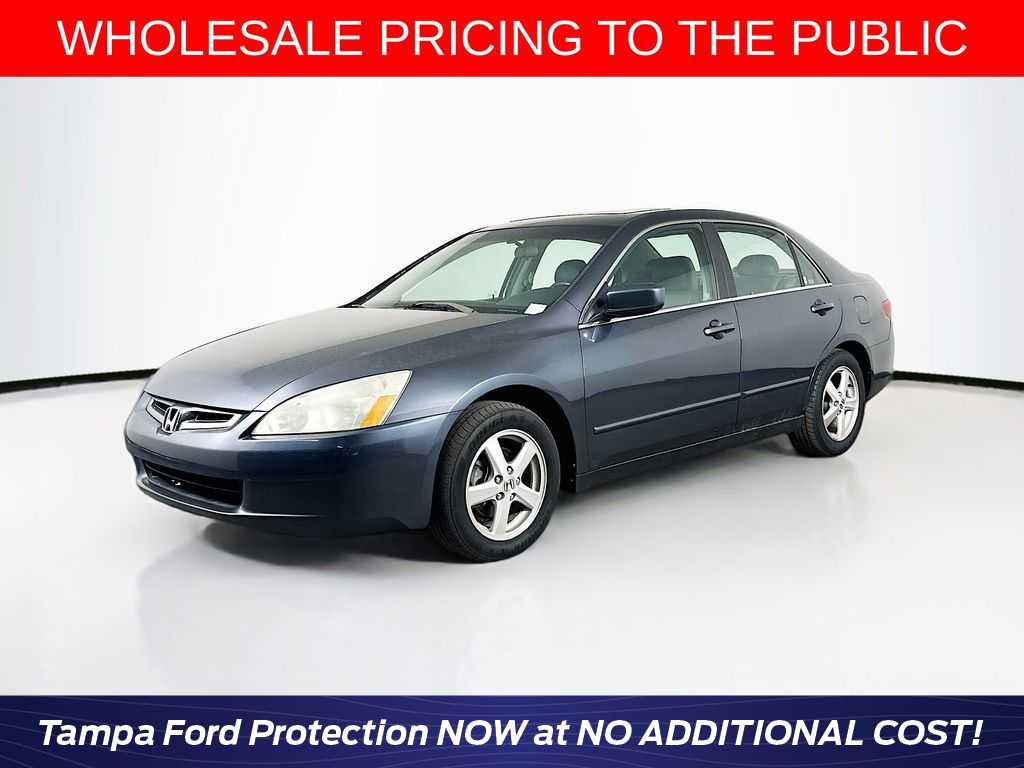  2005 Honda Accord Sedan Front-Wheel Drive 5-Speed Manual