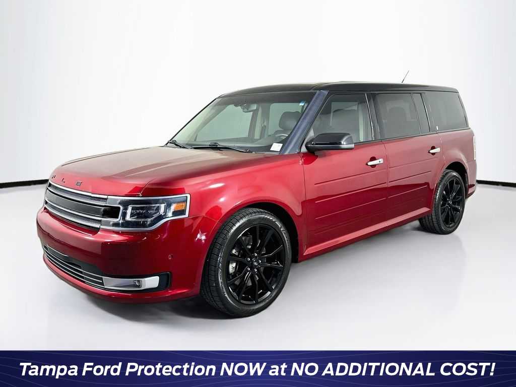 Ruby Red Metallic Tinted Clearcoat 2019 Ford Flex Limited AWD SUV / Crossover All-Wheel Drive 6-Speed Automatic