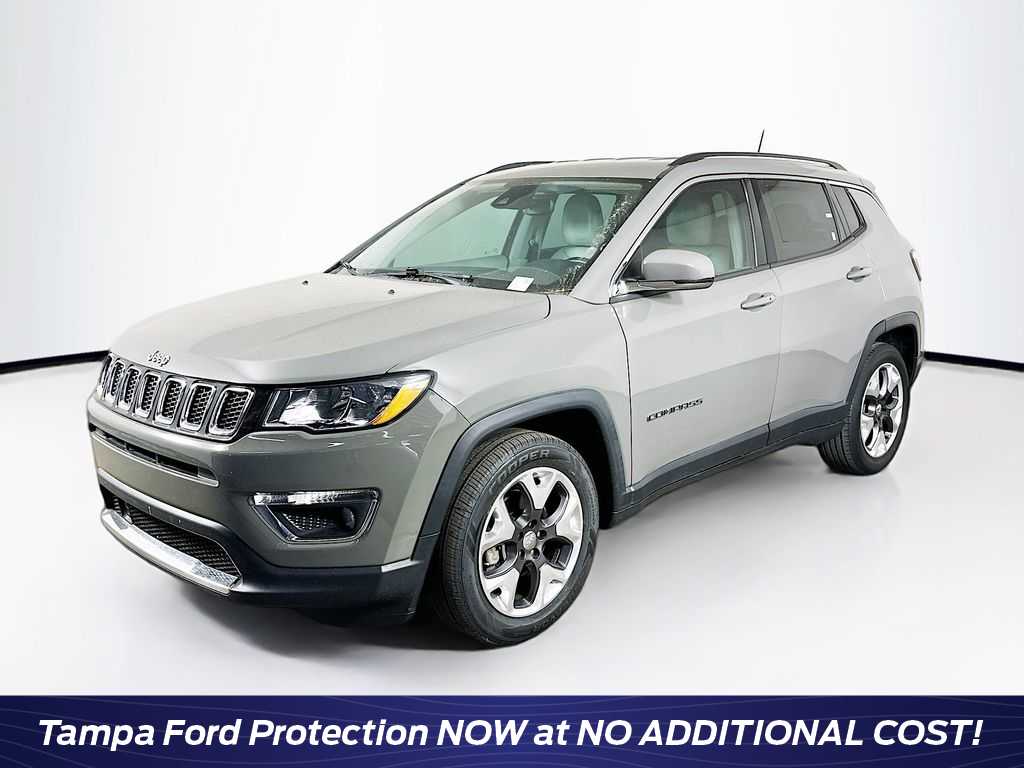 Sting-Gray Clearcoat 2021 Jeep Compass Limited FWD SUV / Crossover Front-Wheel Drive 6-Speed Automatic