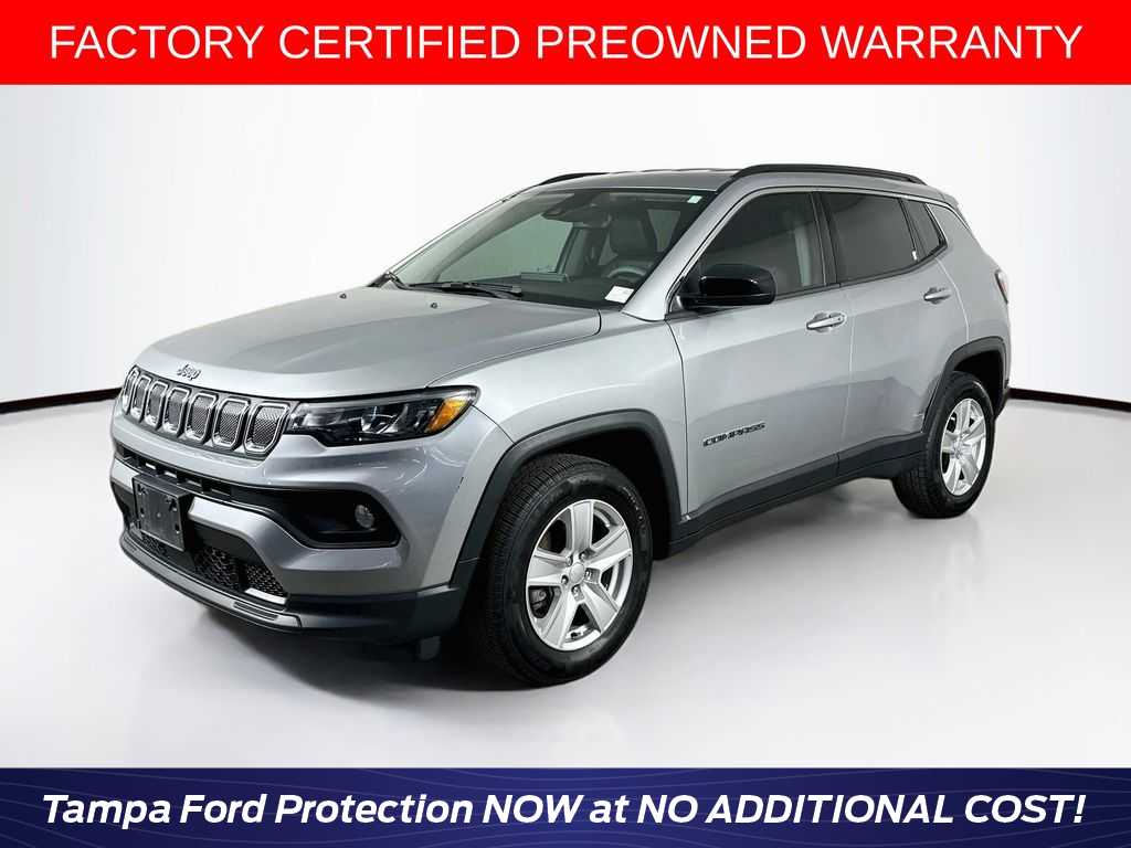 Billet Silver Metallic Clearcoat 2022 Jeep Compass SUV / Crossover Four-Wheel Drive 9-Speed Automatic