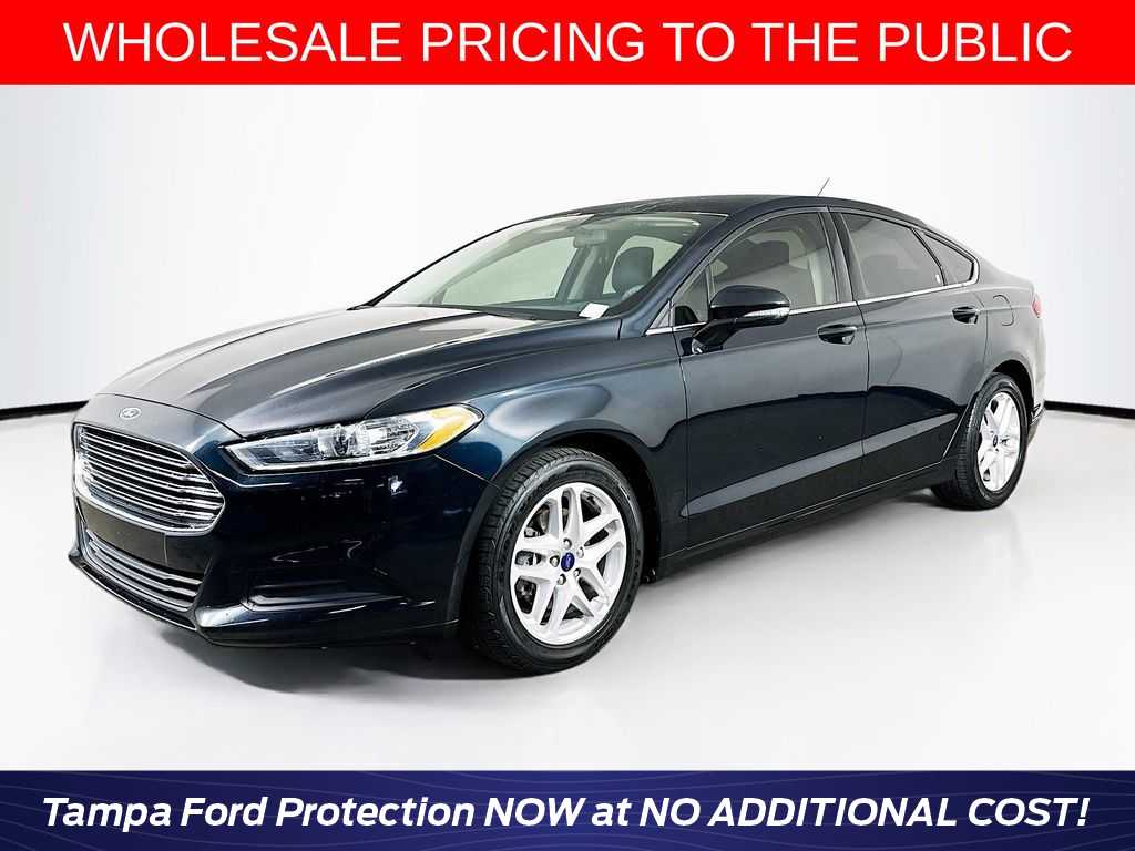 Dark Side Metallic 2014 Ford Fusion SE Sedan Front-Wheel Drive 6-Speed Automatic
