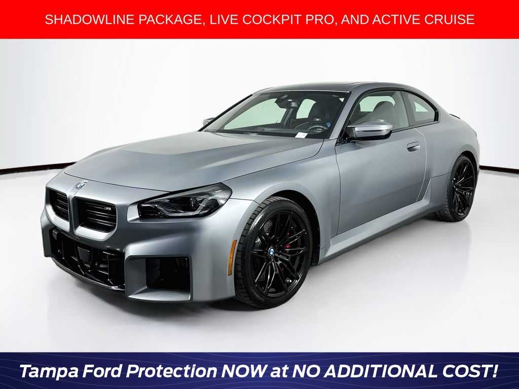 Frozen Pure Gray Metallic 2024 BMW M2 Coupe Rear-Wheel Drive 8-Speed Automatic