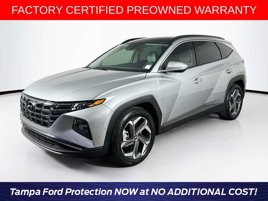 Shimmering Silver 2024 Hyundai Tucson SUV / Crossover Front-Wheel Drive 8-Speed Automatic