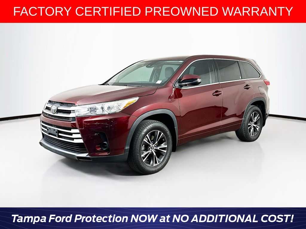 Ooh La La Rouge Mica 2018 Toyota Highlander SUV / Crossover All-Wheel Drive 8-Speed Automatic
