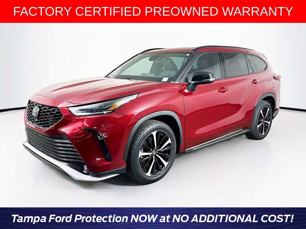 Red (Ruby Flare Pearl) 2022 Toyota Highlander XSE AWD SUV / Crossover All-Wheel Drive 6-Speed Automatic