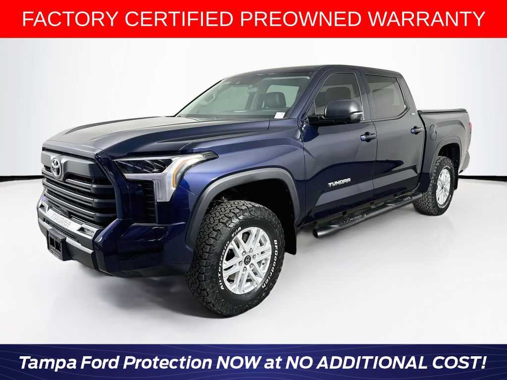 Blueprint 2024 Toyota Tundra Pickup Truck Four-Wheel Drive Automatic