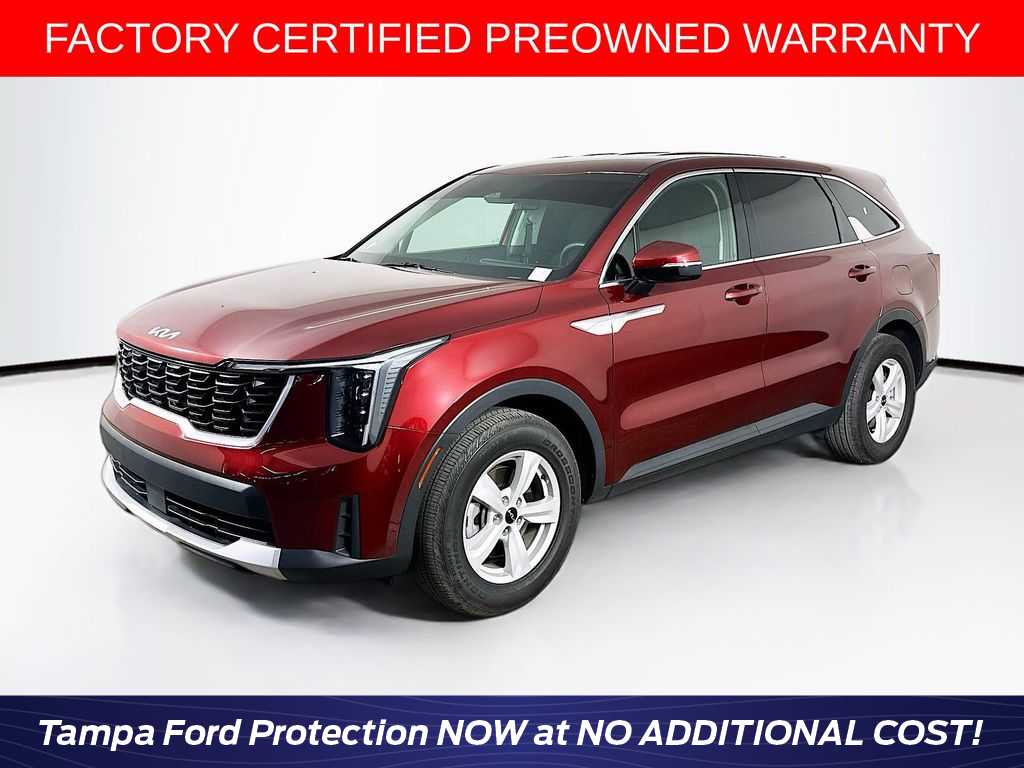 Dawning Red 2025 Kia Sorento SUV / Crossover Front-Wheel Drive 8-Speed Automatic