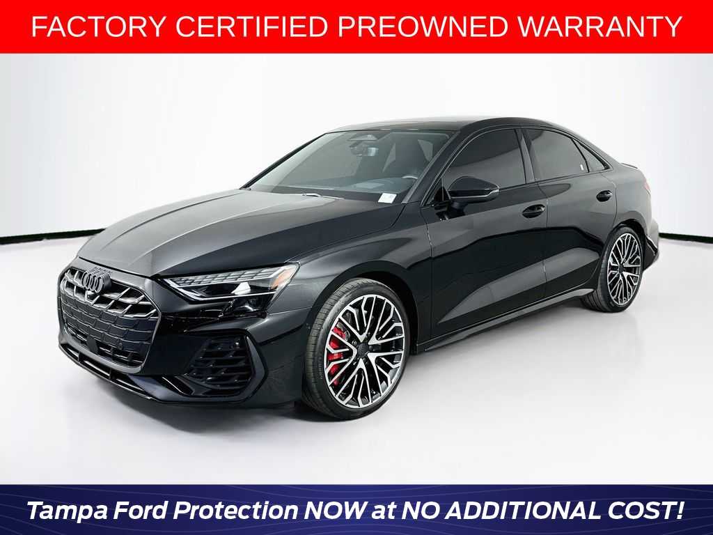  2026 Audi S3 Sedan All-Wheel Drive 7-Speed Automatic