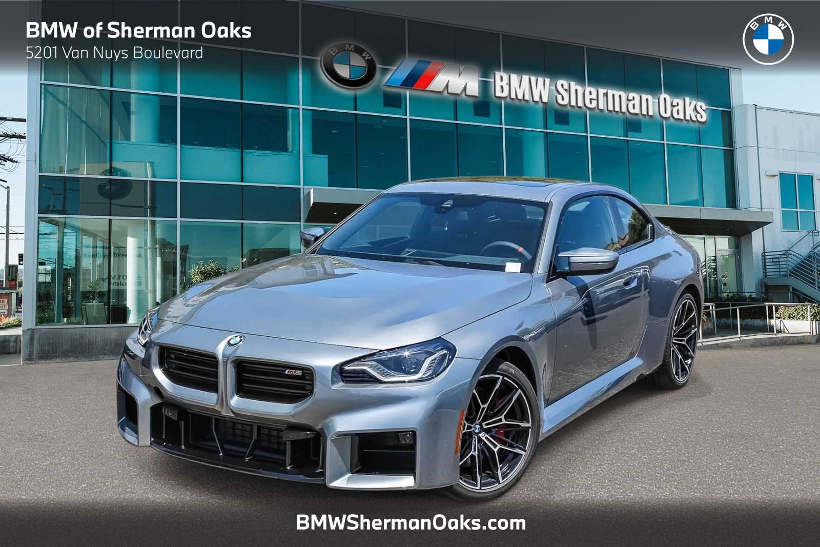 Gray (Skyscraper Grey Metallic) 2026 BMW M2 RWD Coupe Rear-Wheel Drive Automatic