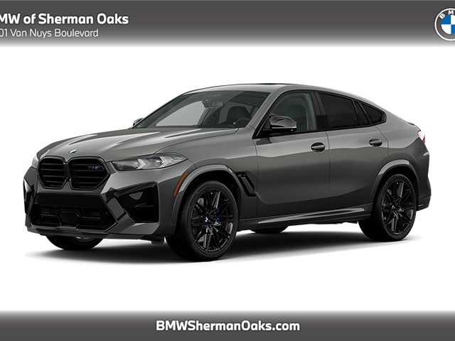 Gray (Dravit Grey Metallic) 2024 BMW X6 M Competition AWD SUV / Crossover All-Wheel Drive 8-Speed Automatic