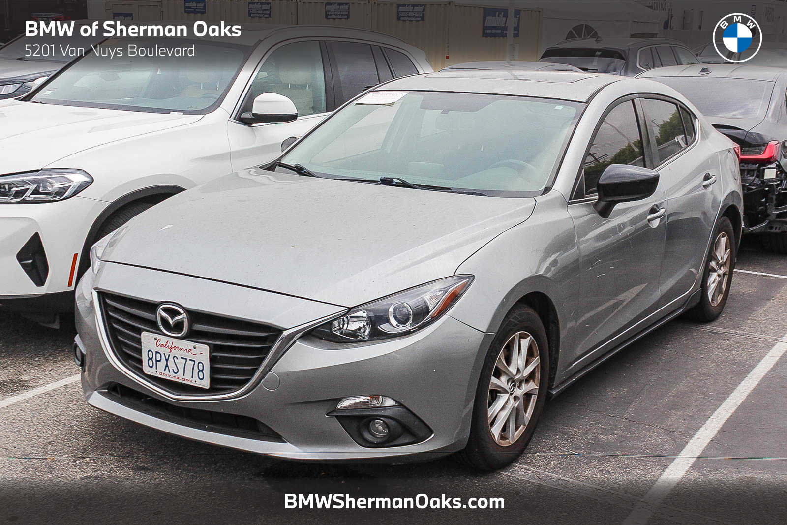 Liquid Silver Metallic 2016 Mazda MAZDA3 Sedan Front-Wheel Drive Automatic