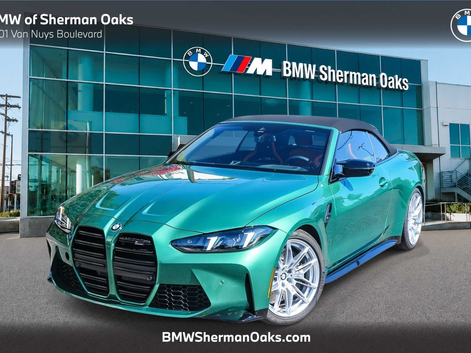 Green 2027 BMW M4 Convertible All-Wheel Drive 8-Speed Automatic