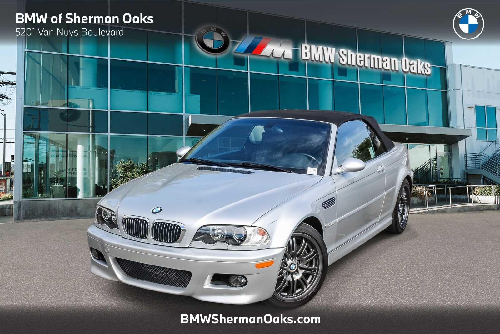 Silver 2003 BMW M3 Convertible RWD Convertible Rear-Wheel Drive Manual