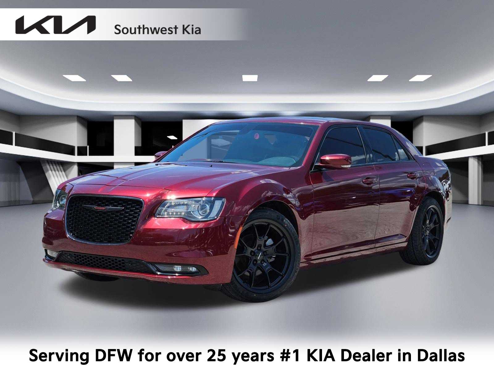Velvet Red Pearlcoat 2023 Chrysler 300 Sedan Rear-Wheel Drive 8-Speed Automatic
