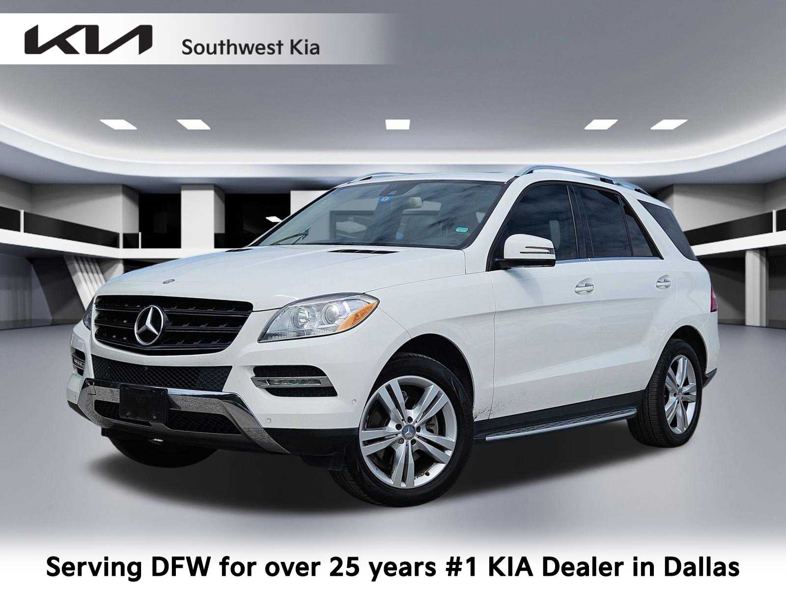 Polar White 2015 Mercedes-Benz M-Class ML 350 SUV / Crossover Rear-Wheel Drive 7-Speed Automatic