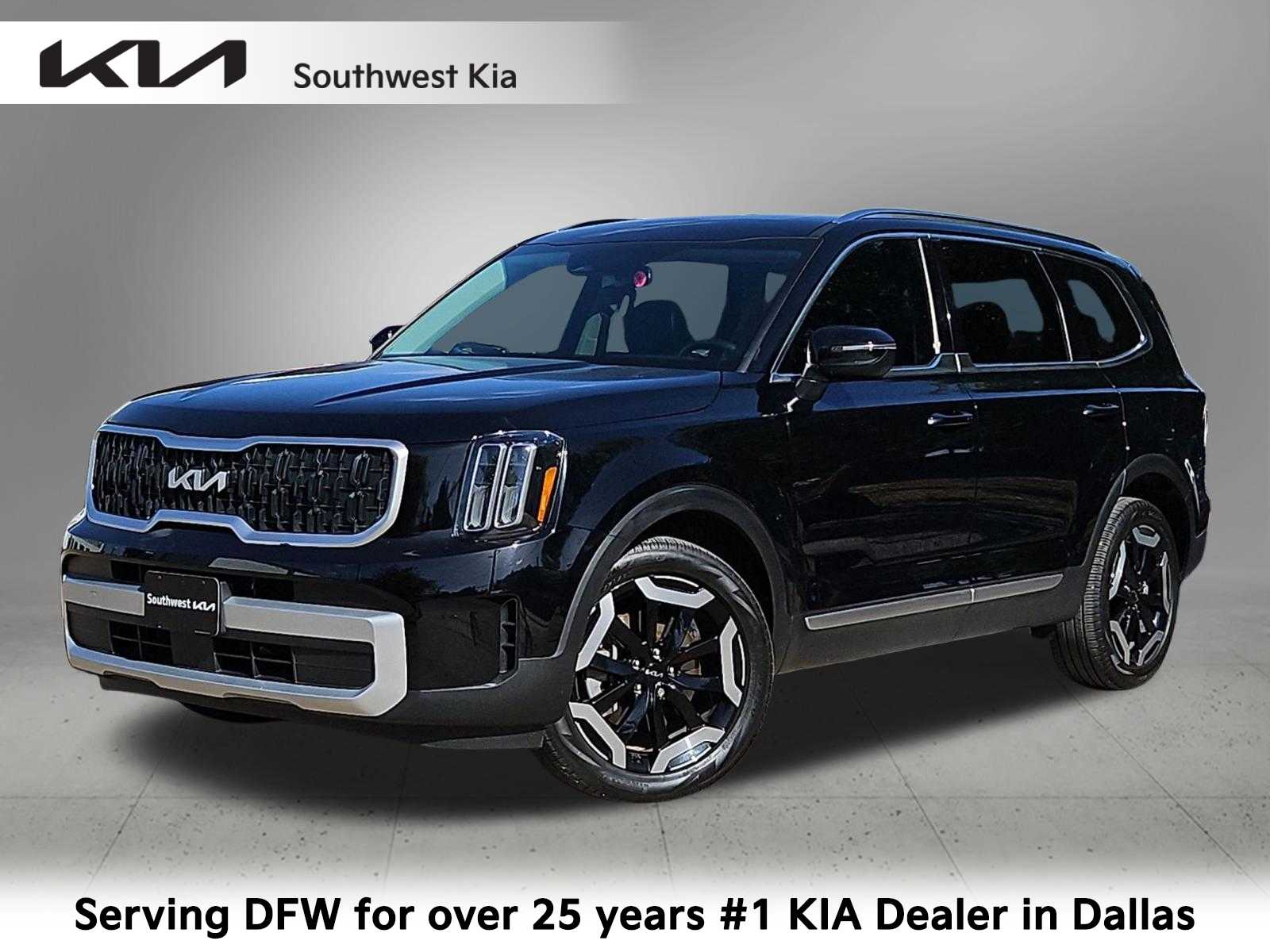 Ebony Black 2025 Kia Telluride SUV / Crossover Front-Wheel Drive 8-Speed Automatic