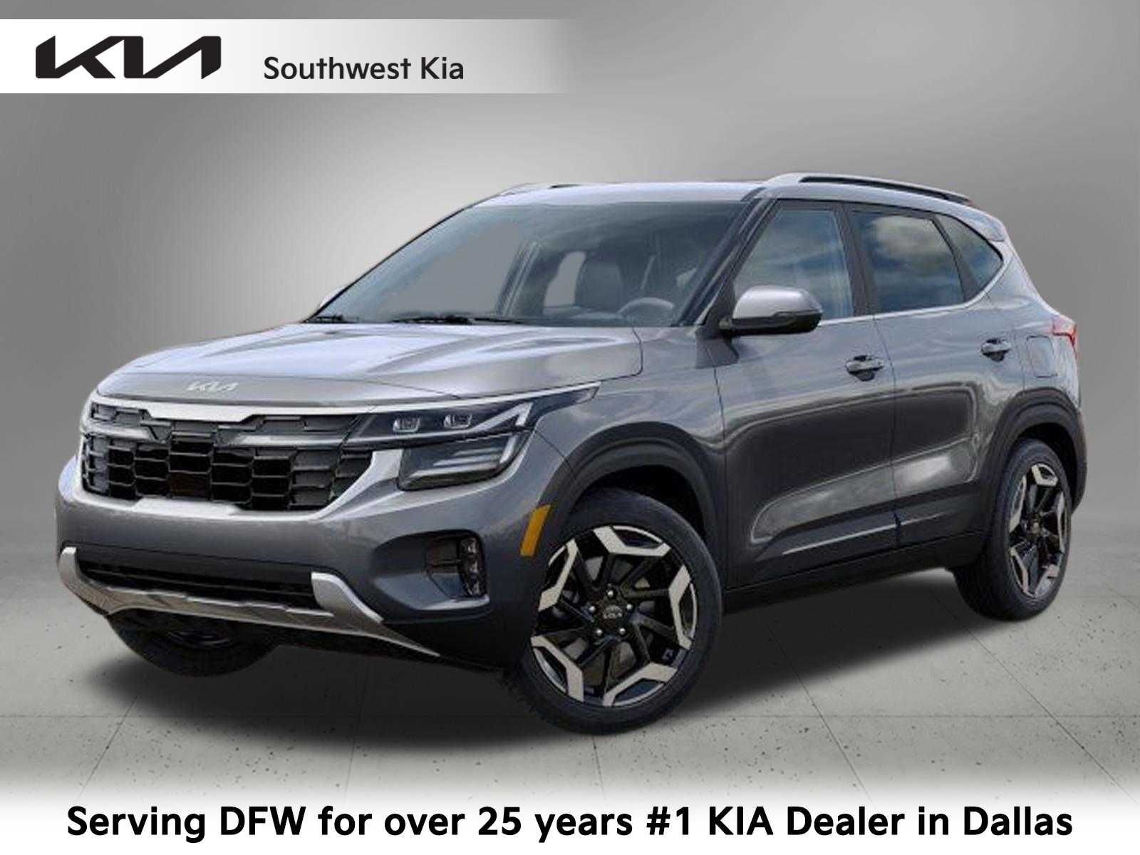 Steel Gray 2026 Kia Seltos SUV / Crossover All-Wheel Drive 8-Speed Automatic