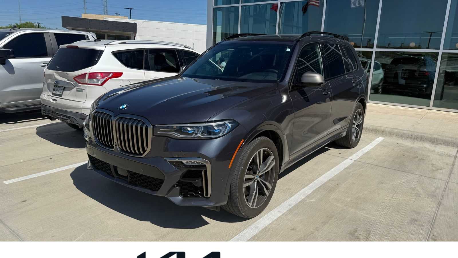 Arctic Gray Metallic 2020 BMW X7 M50i AWD SUV / Crossover All-Wheel Drive 8-Speed Automatic