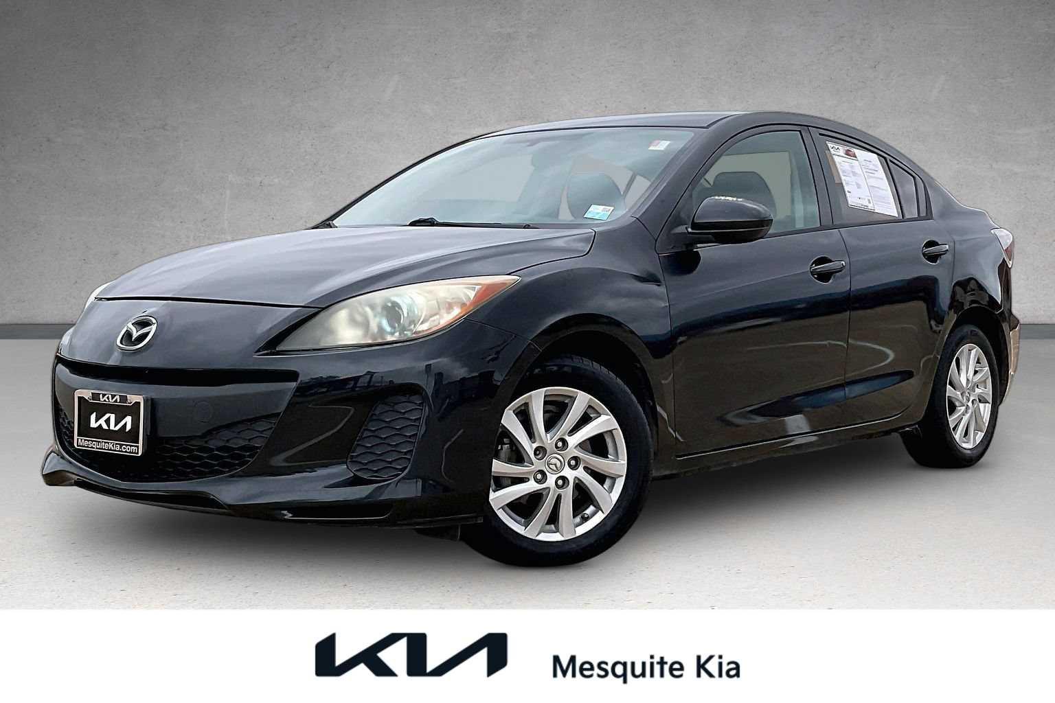 Black Mica 2012 Mazda MAZDA3 Sedan Front-Wheel Drive Automatic