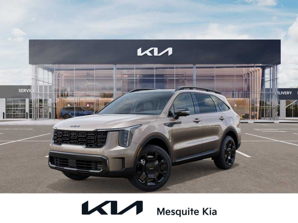Brown (Beige) 2026 Kia Sorento Plug-In Hybrid X-Line SX-Prestige AWD SUV / Crossover All-Wheel Drive 6-Speed Automatic