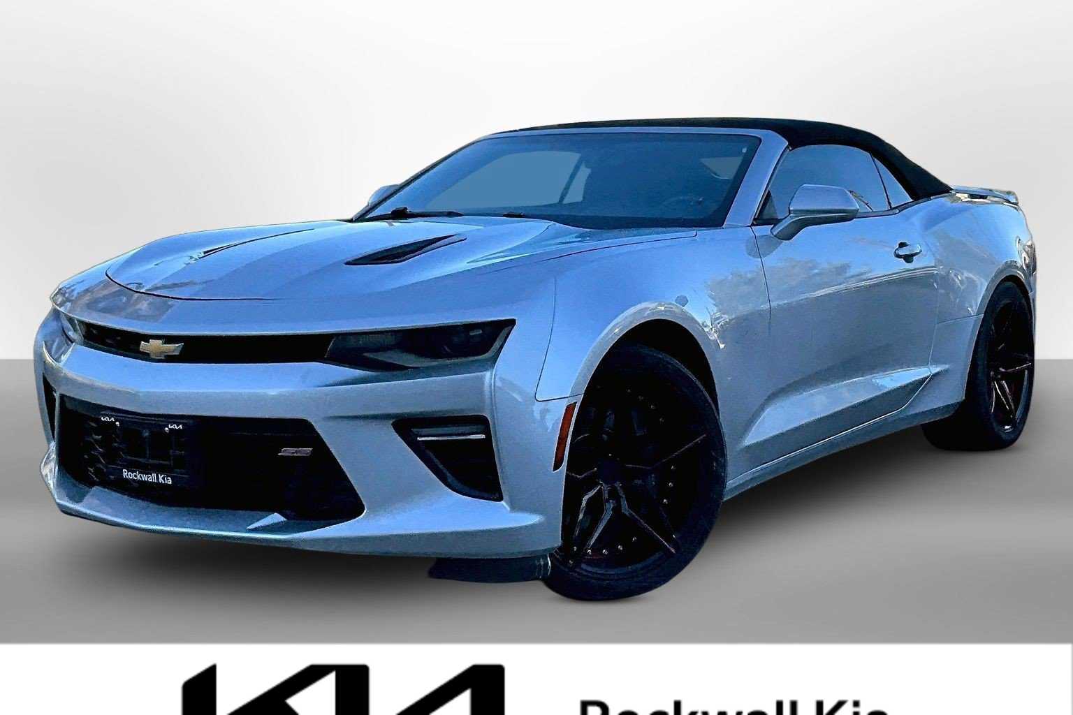 Silver Ice Metallic 2016 Chevrolet Camaro Convertible Rear-Wheel Drive 8-Speed Automatic
