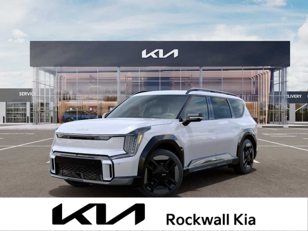 Glacial White Pearl 2026 Kia EV9 SUV / Crossover All-Wheel Drive 1-Speed Automatic