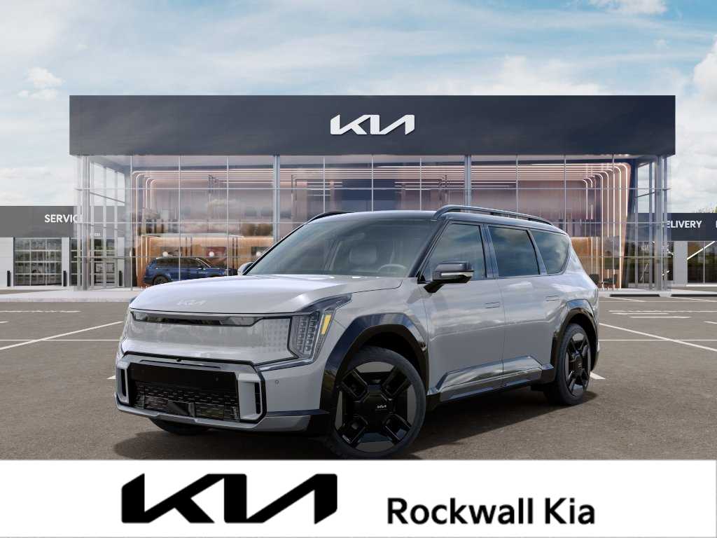 Wolf Gray/Ebony Black Roof 2026 Kia EV9 SUV / Crossover All-Wheel Drive 1-Speed Automatic