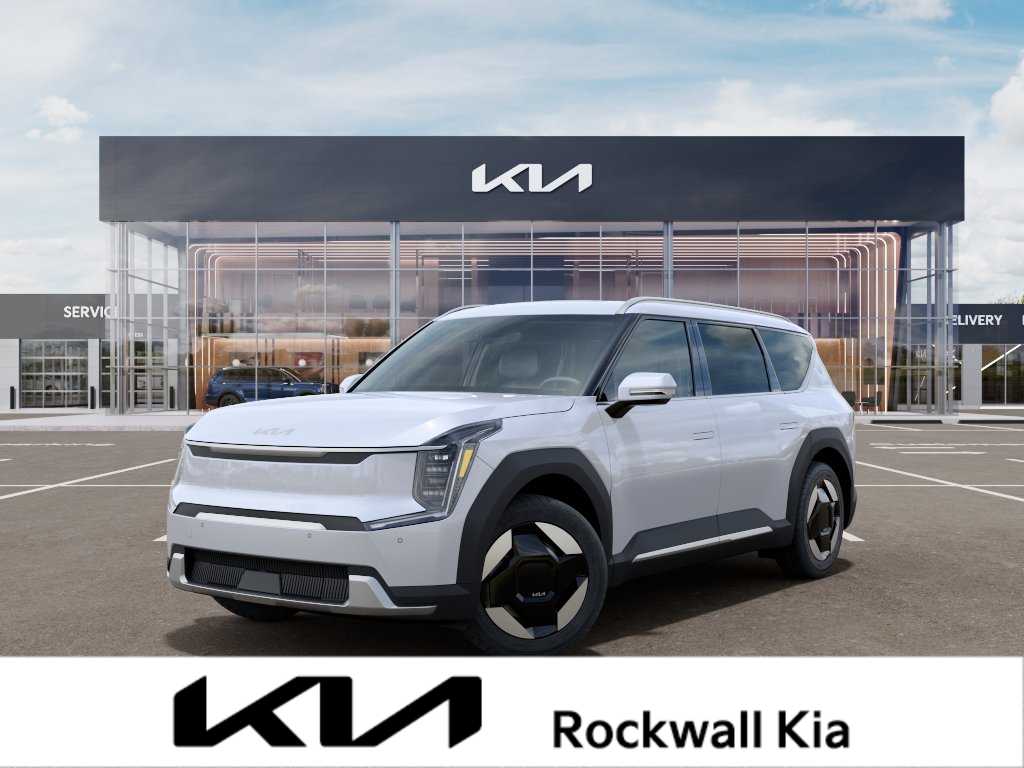 Glacial White Pearl 2026 Kia EV9 SUV / Crossover All-Wheel Drive 1-Speed Automatic